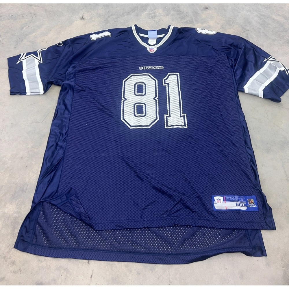 NFL Reebok Dallas Cowboys Terrell Owens 81 Football Jersey Men 2XL Blue Gorpcore